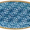 Bonna Lupin Gourmet Platte oval 24x14cm blau - 12 Stück
