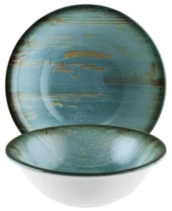 Bonna Madera Mint Gourmet Schale 16cm, 40cl blau - 12 Stück