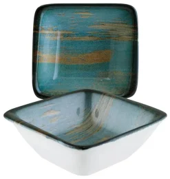 Bonna Madera Mint Moove Schale 8x8,5cm blau - 24 Stück