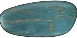Bonna Madera Mint Vago Platte oval 36cm blau - 12 Stück