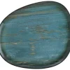 Bonna Madera Mint Vago Teller flach 33cm blau - 6 Stück