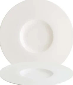 Bonna Neat Cream Teller flach 30cm creme - 6 Stück