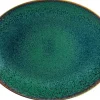 Bonna Ore Mar Moove Platte oval 36x28cm grün - 6 Stück
