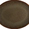 Bonna Ore Tierra Moove Platte oval 25x19cm braun - 12 Stück