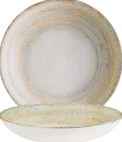 Bonna Patera Bloom Teller tief 25cm beige - 6 Stück