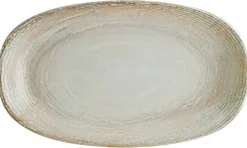 Bonna Patera Gourmet Platte oval 24x14cm beige - 12 Stück