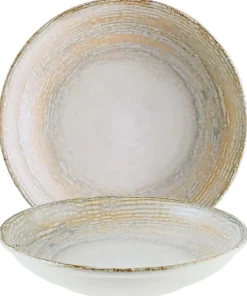 Bonna Patera Gourmet Teller tief 20cm beige - 12 Stück