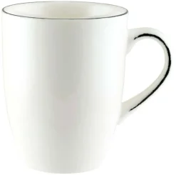 Bonna Retro Black Conic Bockbecher 33cl creme - 24 Stück