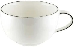 Bonna Retro Black Rita Obertasse 35cl creme - 6 Stück