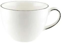 Bonna Retro Black Rita Obertasse 23cl creme - 6 Stück