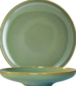 Bonna Sage Hygge Pastateller 25cm grün - 6 Stück