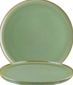 Bonna Sage Hygge Teller flach 28cm grün - 6 Stück