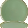 Bonna Sage Hygge Teller flach 22cm grün - 6 Stück