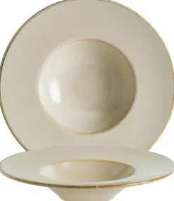 Bonna Sand Banquet Pastateller 28cm beige - 6 Stück