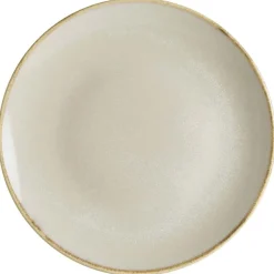 Bonna Sand Gourmet Teller flach 21cm beige - 12 Stück