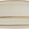 Bonna Sand Hygge Platte tief oval 21x10cm beige - 12 Stück