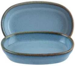 Bonna Sky Hygge Schale oval 10x6,5cm, 6cl blau - 12 Stück