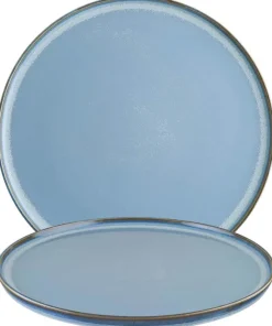Bonna Sky Hygge Teller flach 28cm blau - 6 Stück