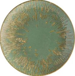 Bonna Snell Sage Gourmet Teller flach 17cm grün - 12 Stück