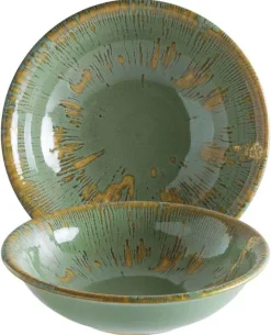 Bonna Snell Sage Gourmet Schälchen 13cm, 22cl grün - 12 Stück