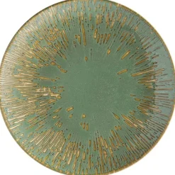 Bonna Snell Sage Gourmet Teller flach 30cm grün - 6 Stück