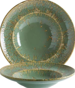 Bonna Snell Sage Gourmet Pastateller 27cm grün - 6 Stück