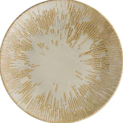 Bonna Snell Sand Gourmet Teller flach 21cm beige - 12 Stück