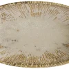 Bonna Snell Sand Gourmet Platte oval 15x8,5cm beige - 12 Stück