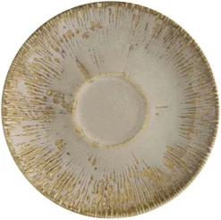 Bonna Snell Sand Rita Untertasse 12cm beige - 6 Stück