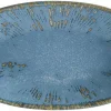 Bonna Snell Sky Gourmet Platte oval 19x11cm blau - 12 Stück