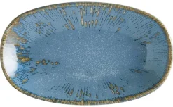 Bonna Snell Sky Gourmet Platte oval 15x8,5cm blau - 12 Stück