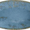 Bonna Snell Sky Gourmet Platte oval 24x14cm blau - 12 Stück