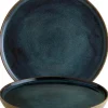 Bonna Sphere Ocean Hygge Teller flach 22cm blau - 6 Stück