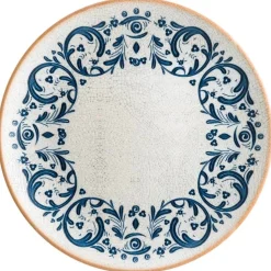 Bonna Viento Gourmet Teller flach 23cm blau - 12 Stück