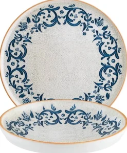 Bonna Viento Hygge Teller flach 22cm blau - 6 Stück