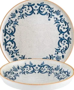 Bonna Viento Hygge Teller flach 28cm blau - 6 Stück