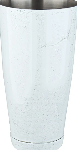 Boston Shaker, Edelstahl (850ml) - weiß