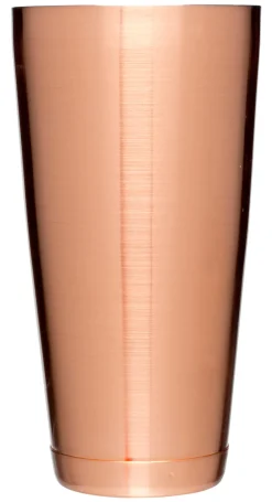 Boston Shaker mit Bodenkappe - kupferfarben