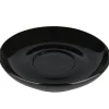 Cappuccino Untertasse schwarz - 13,6cm (48 Stk.)