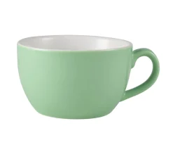 Cappuccinotasse grün - 175ml (6 Stk.)