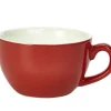 Cappuccinotasse rot - 175ml (6 Stk.)