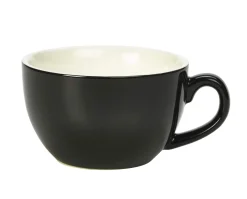 Cappuccinotasse schwarz - 250ml (6 Stk.)