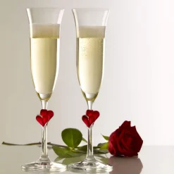 Champagnerglas rot L'Amour, Stölzle - 175ml