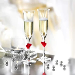 Champagnerglas rot L'Amour, Stölzle - 175ml