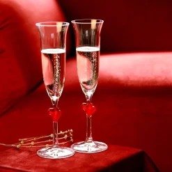 Champagnerglas rot L'Amour, Stölzle - 175ml