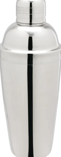 Cocktail Shaker, Edelstahl, dreiteilig, poliert - 700ml