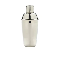 Cocktail Shaker, Edelstahl, dreiteilig - 500ml