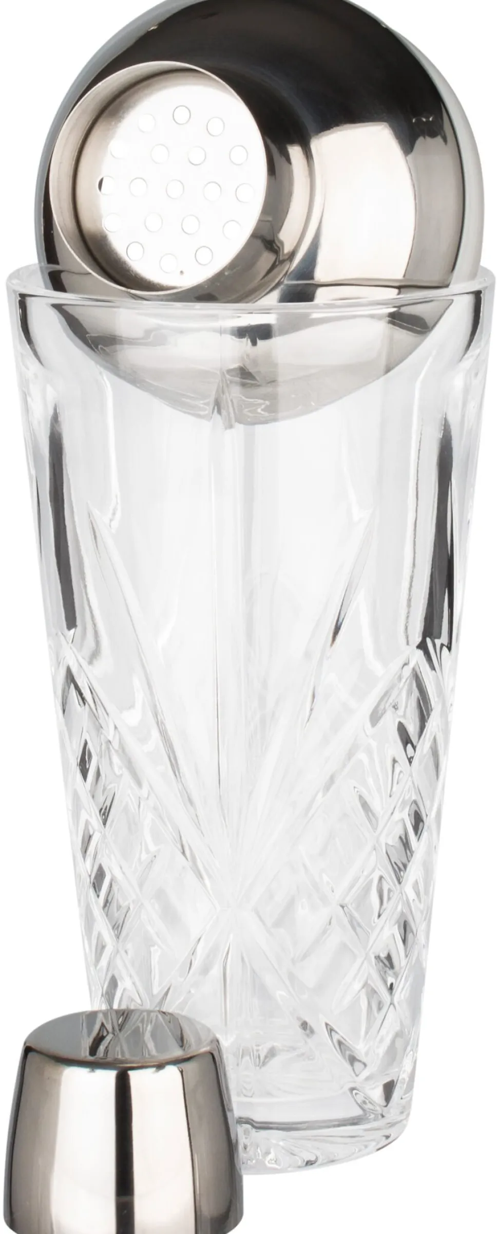 Cocktail Shaker Vintage, Glas, Prime Bar - 500ml