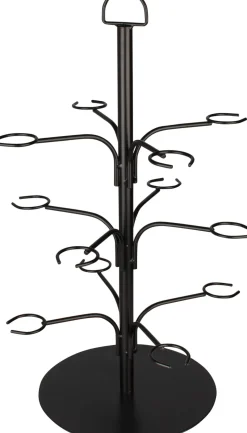 Cocktailbaum für 12 Gläser - schwarz