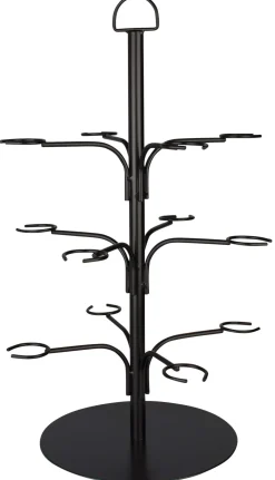 Cocktailbaum für 12 Gläser - schwarz